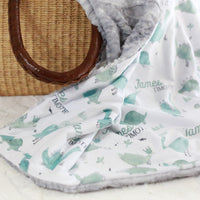 Dino Baby Deluxe Blanket