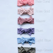 Solid Color Headband – Soft Fabric Baby Hair Accessory, One Size Fits Most