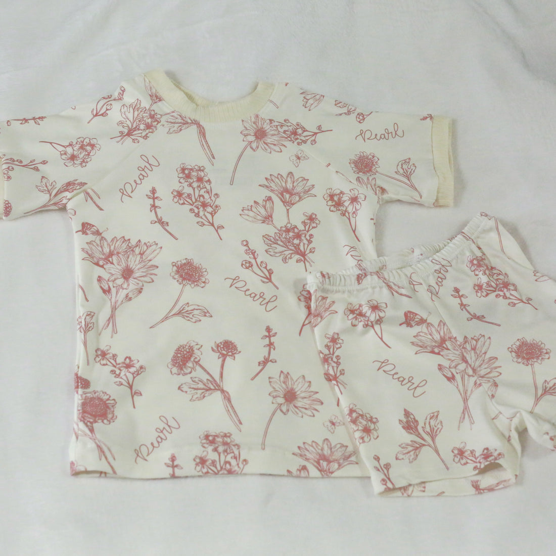 Colleen Mauve Pajamas  - Short or Long Sleeve (3 months to kids 14)