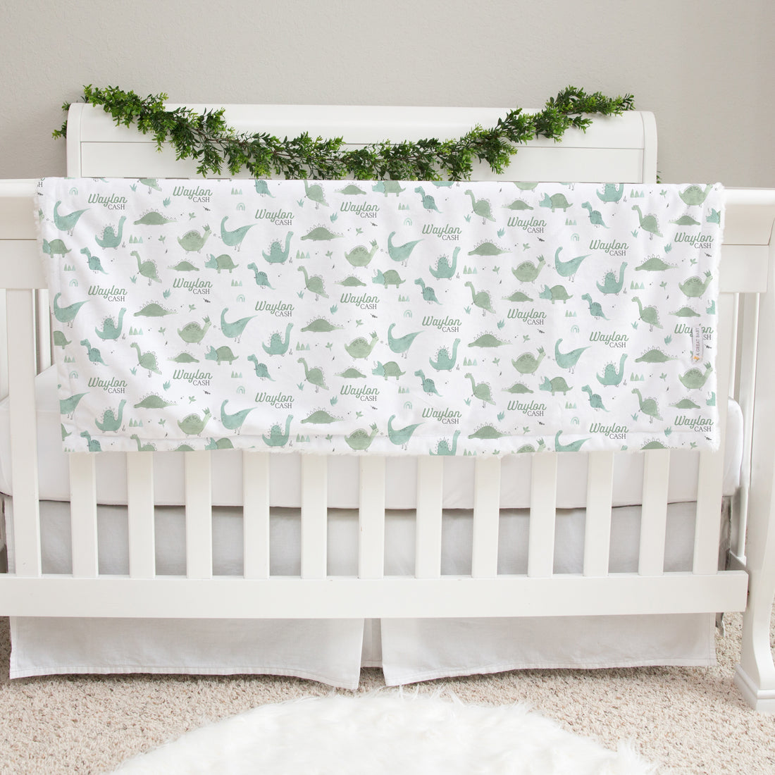 Dino Baby Deluxe Blanket