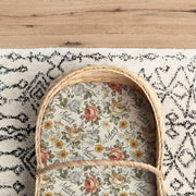 Bassinet Sheet - Personalized Emily Baby Bedding | Soft Floral Nursery Cover