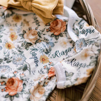Emily Floral Knotted Baby Gown