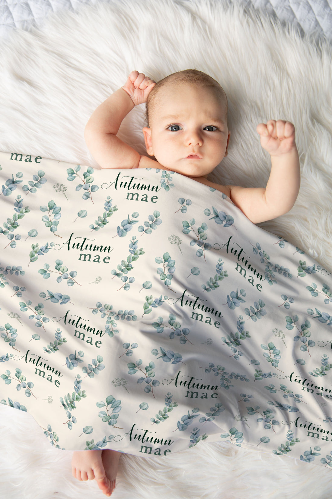 Eucalyptus Stretchy Swaddle