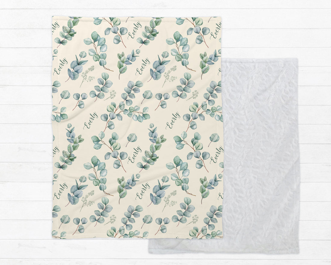Eucalyptus Minky Deluxe Throw