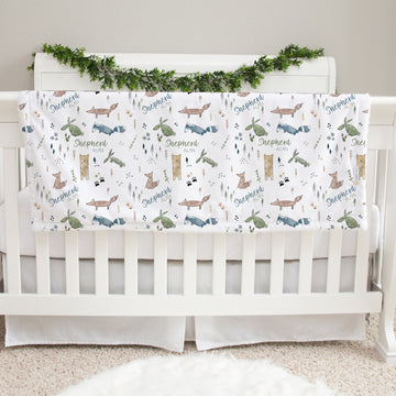 Forest Play Baby Deluxe Blanket