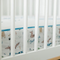 Forest PlayPersonalized Custom Crib Sheet