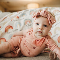 Rainbow Neutral Baby Deluxe Blanket