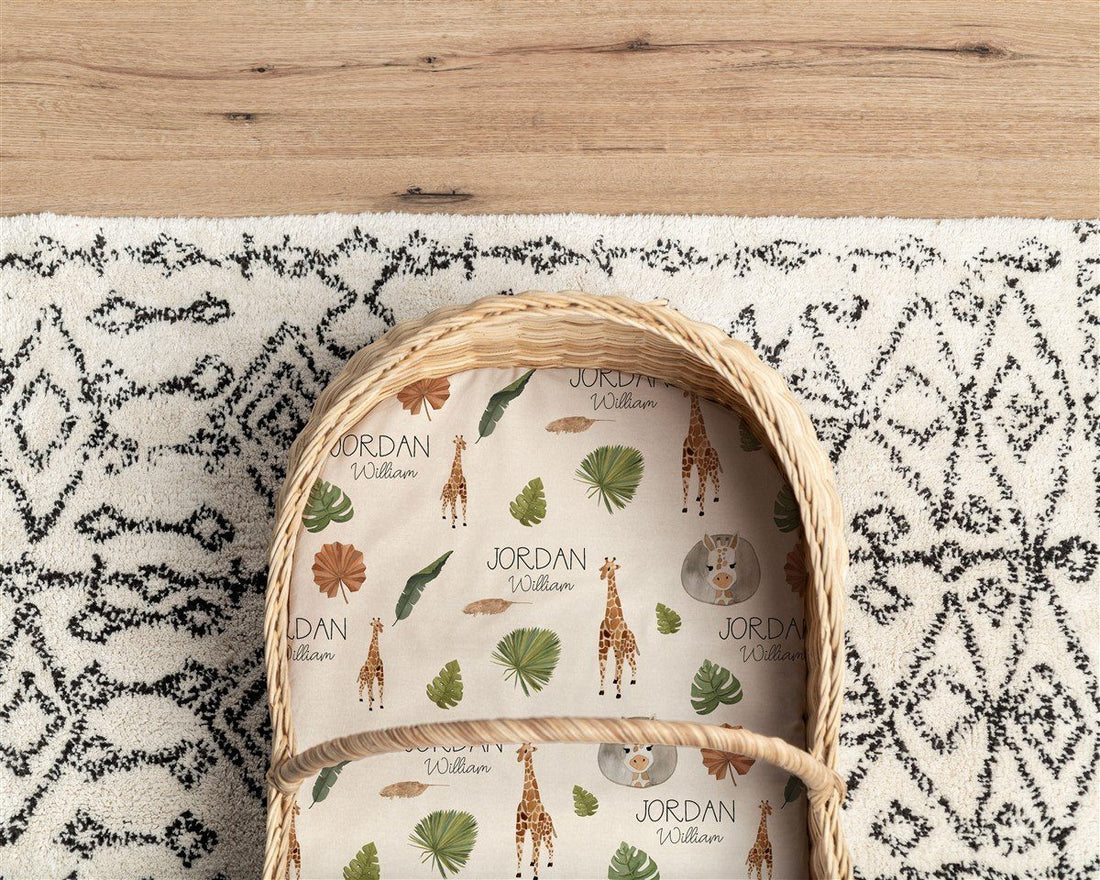 Geoffrey Giraffe Bassinet Sheet