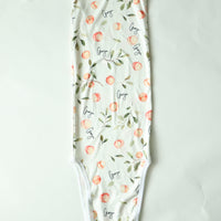 Georgia Peach Knotted Baby Gown