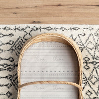Gray Mudcloth Bassinet Sheet