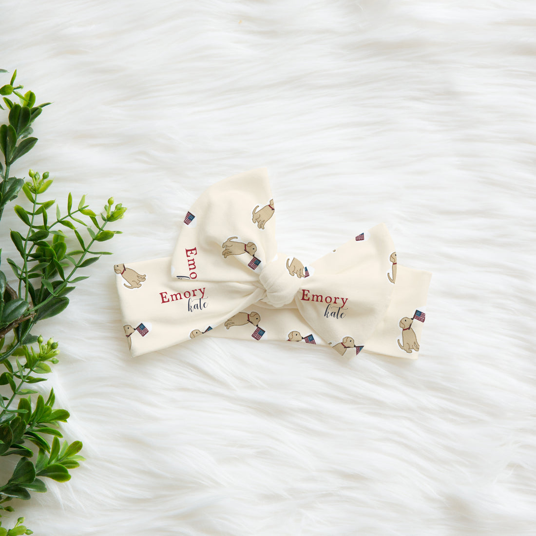 Patriotic Puppy Hat or Headband