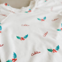 Holly Berry Scandi Christmas Pajamas