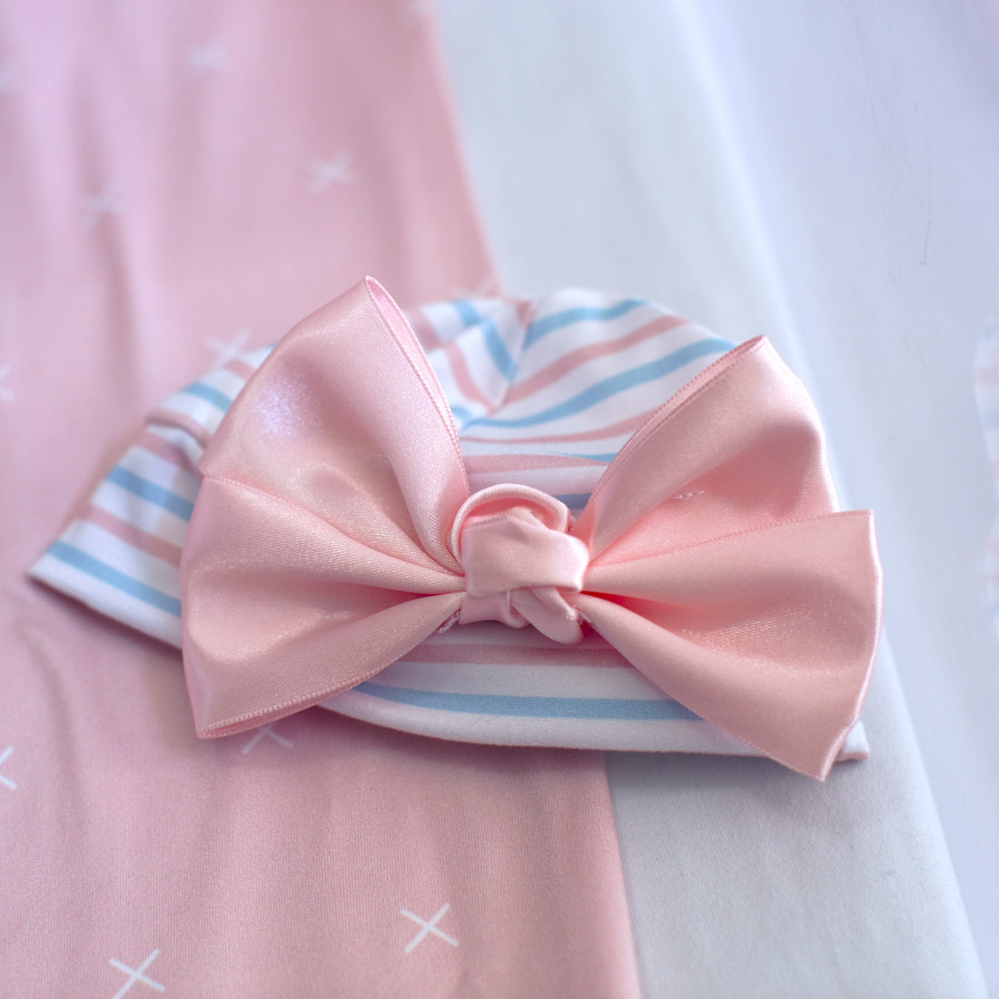 Hospital Stripes Hats or Headband