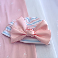 Hospital Stripes Hats or Headband