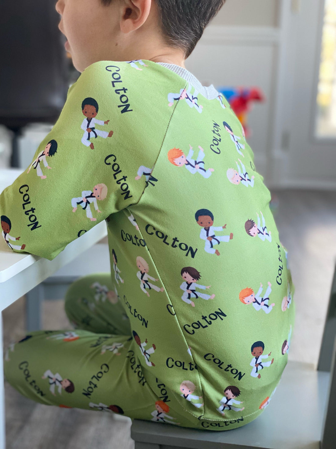 Karate Pajamas  - Short or Long Sleeve (3 months to kids 14)