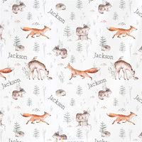 James' Forest Knotted Baby Gown