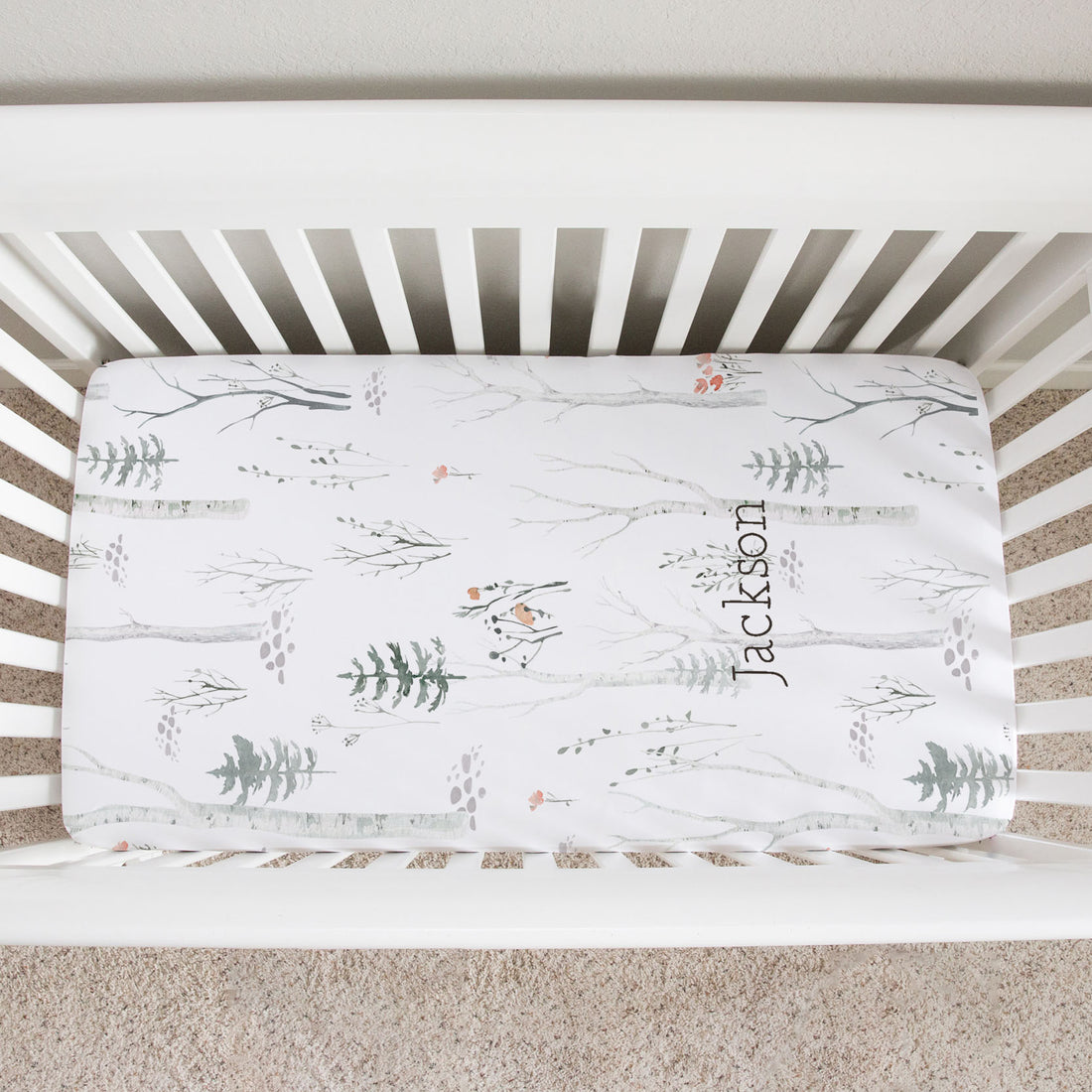 James' Forest Crib Sheet #2