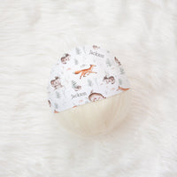 James' Forest Knotted Baby Gown