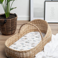 Jeff the Pilot Bassinet Sheet