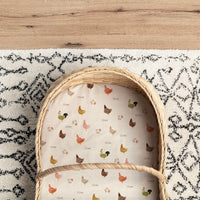 Julie's Chicken Coop Bassinet Sheet