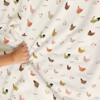 Julie's Chicken Coop Minky Deluxe Throw