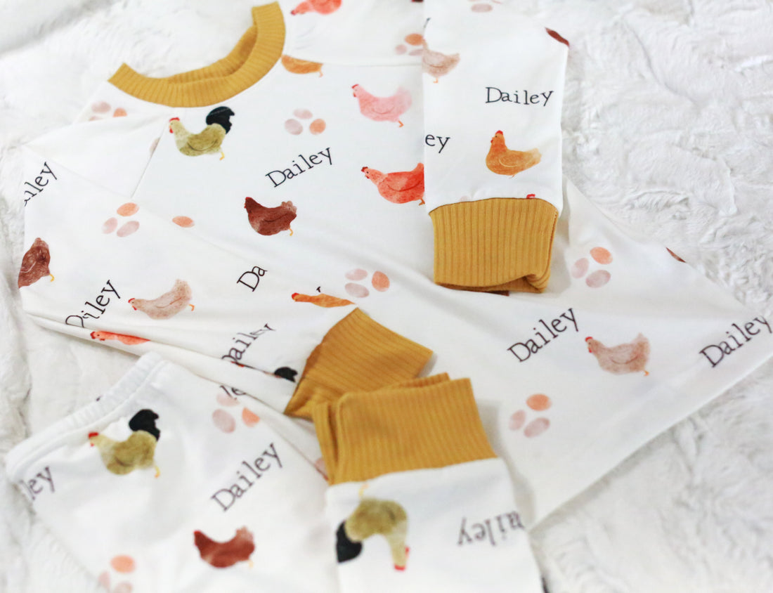 Julie's Chicken Coop - Short or Long Sleeve (3 months to kids 14)