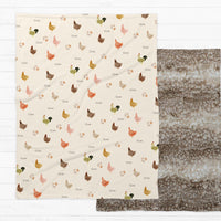 Julie's Chicken Coop Minky Deluxe Throw