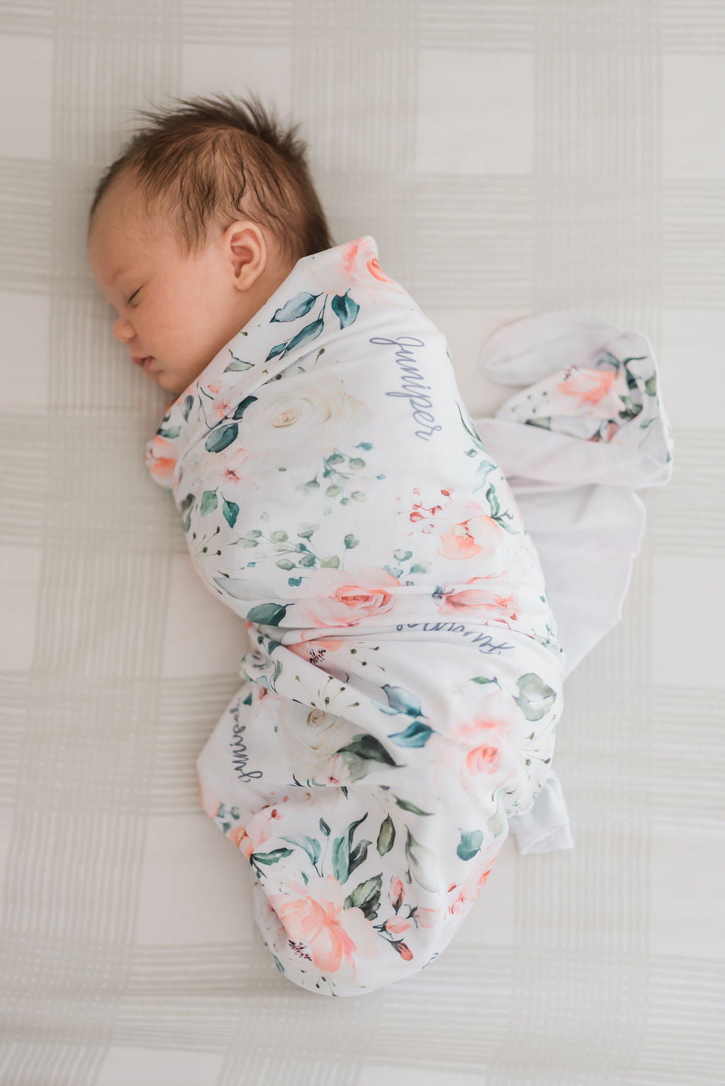 Rosie Posie Stretchy Swaddle