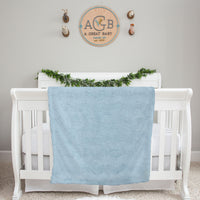 Blue Rainbows Baby Deluxe Blanket