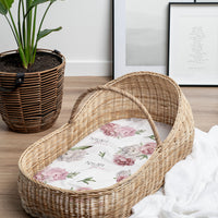 Jessica Floral Bassinet Sheet