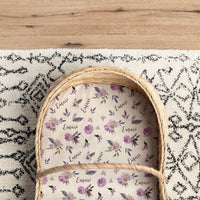 Plum Perfect Bassinet Sheet