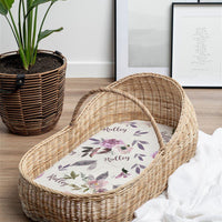 Plum Perfect Bassinet Sheet