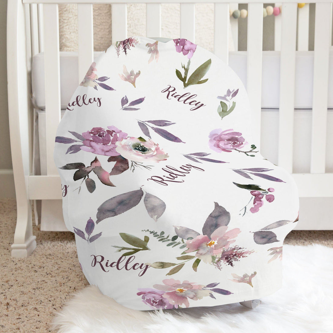 Plum Perfect Car Seat Cover