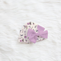 Plum Perfect Blankie - Personalized Baby Swaddle Blanket With Satin Trim Wrap