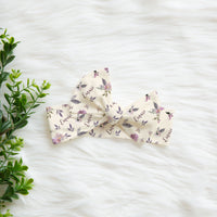 Plum Perfect Blankie - Personalized Baby Swaddle Blanket With Satin Trim Wrap