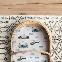 Police Hero Bassinet Sheet