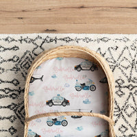 Police Hero Girl Bassinet Sheet