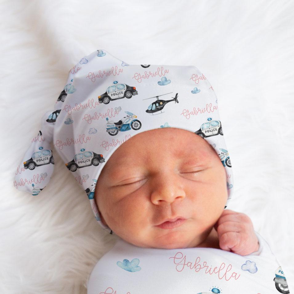 Police Hero Girl Hat or Headband
