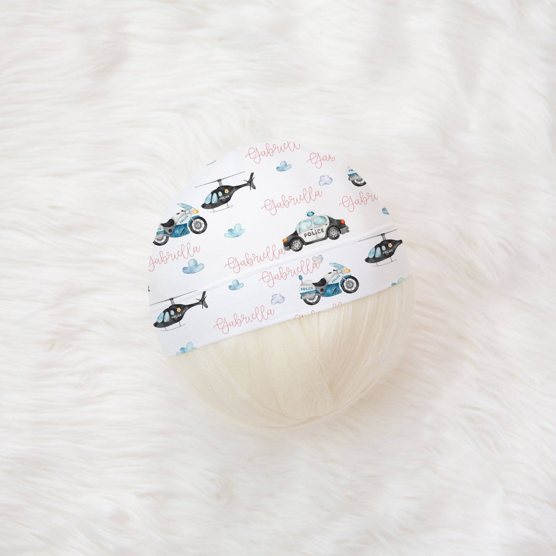 Police Hero Girl Hat or Headband