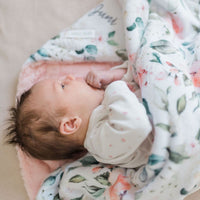 Rosie Posie Baby Deluxe Blanket