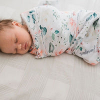 Rosie Posie Stretchy Swaddle