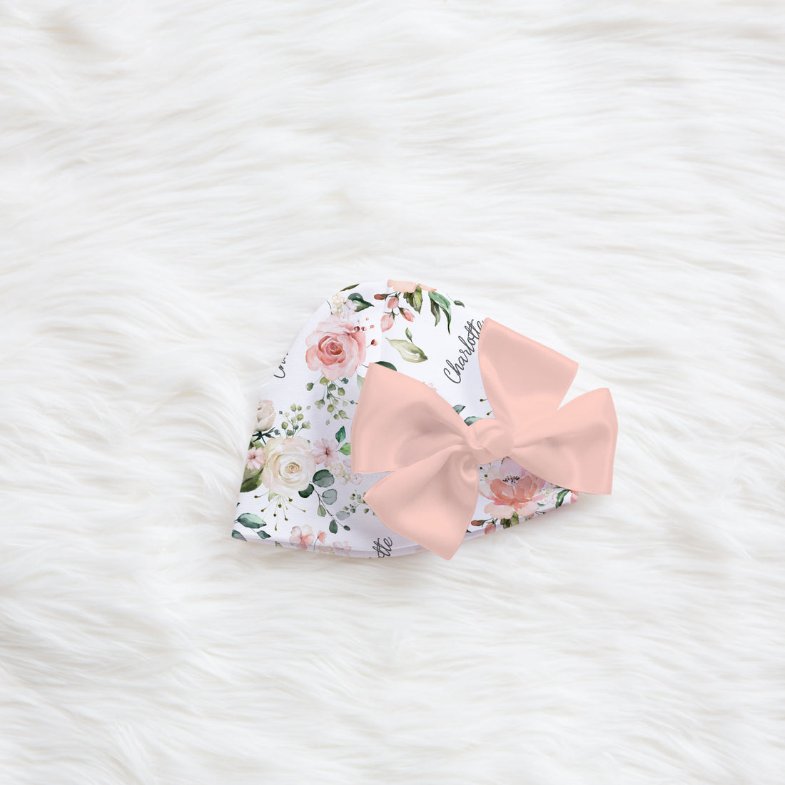 Rosie Posie Floral Knotted Baby Gown