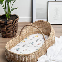 Sailboats Bassinet Sheet