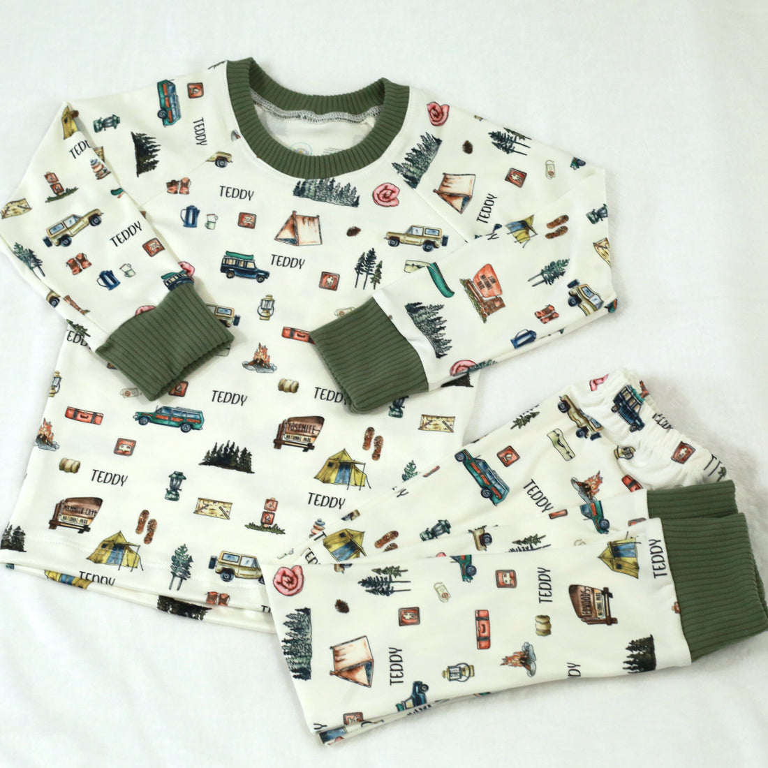 National Parks Pajamas  - Short or Long Sleeve (3 months to kids 14)