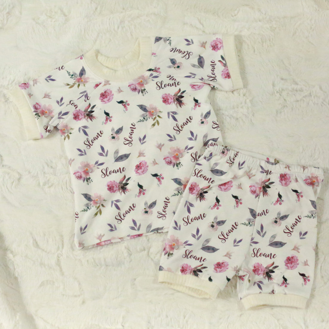 Plum Perfect Pajamas  - Short or Long Sleeve (3 months to kids 14)