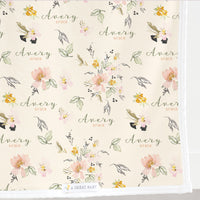 Sidney Alexandra Floral Knotted Baby Gown