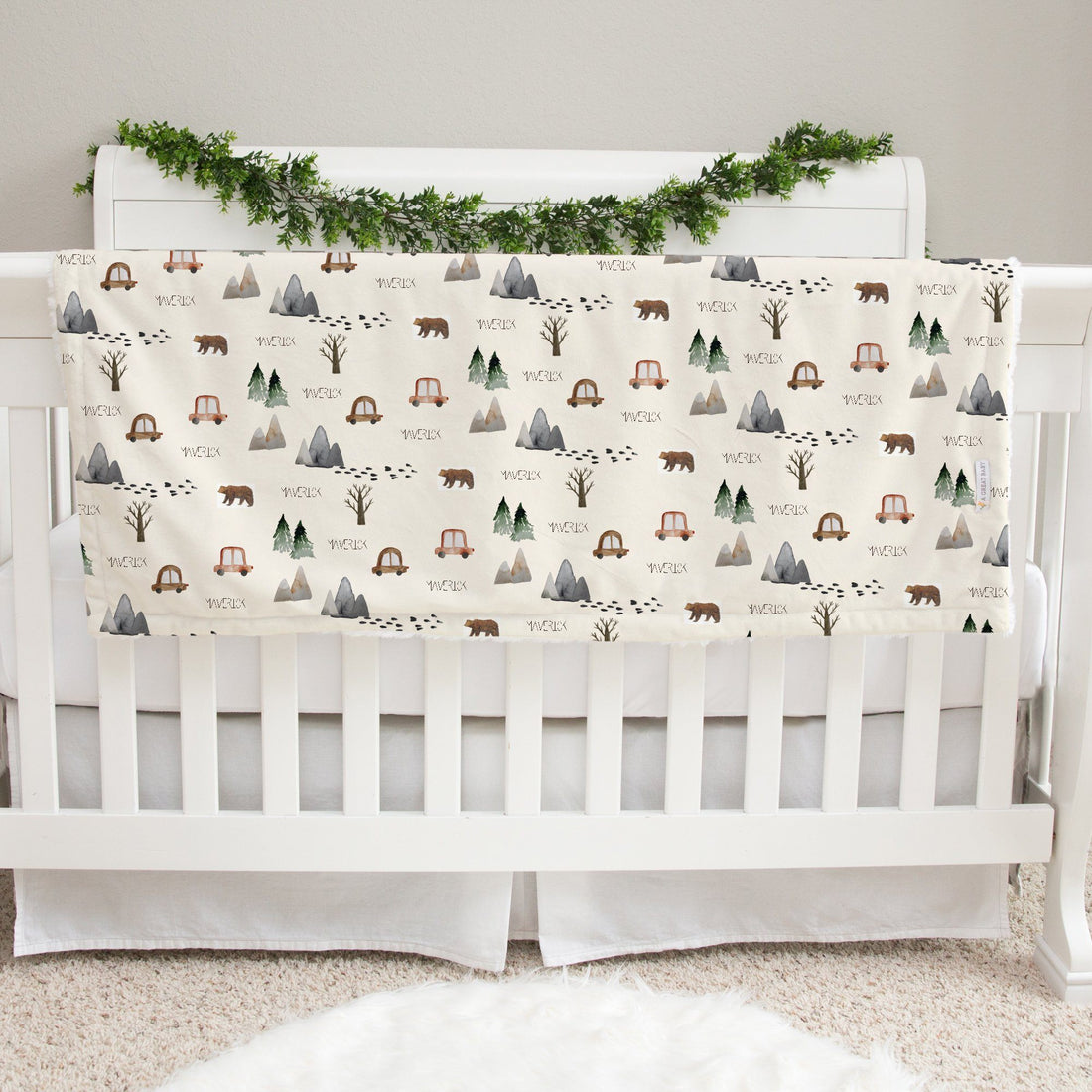 The Great Outdoors Baby Deluxe Blanket