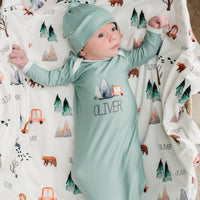 The Great Outdoors Baby Gown