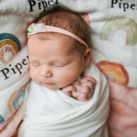 Rainbow Neutral Baby Deluxe Blanket