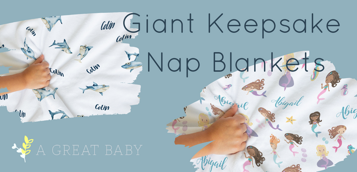 Giant Keepsake Nap Blankets for Your Bigger Kids
